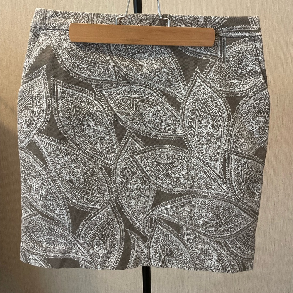 Banana Republic 2 Paisley Skirt